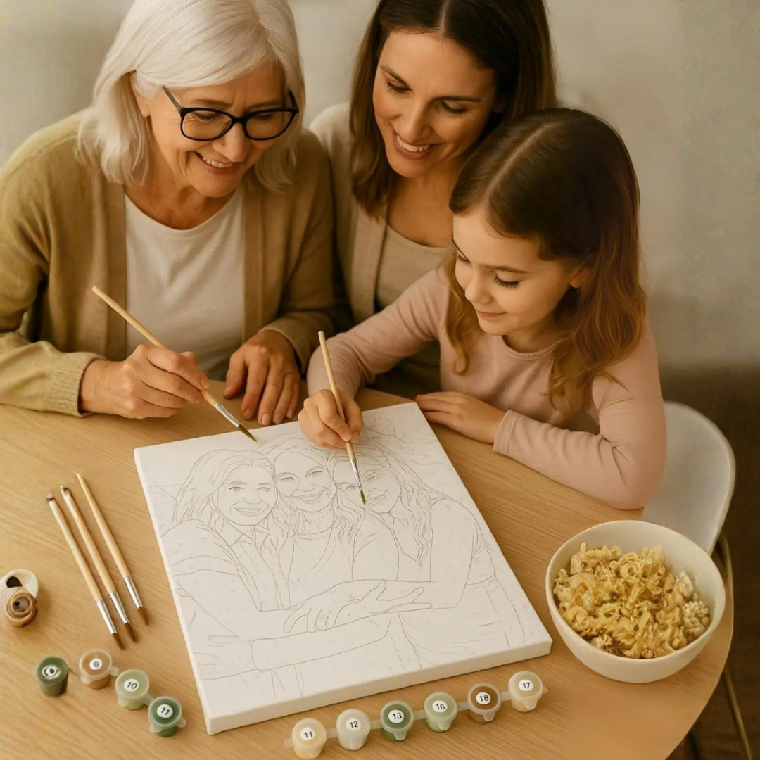 Renkistan™ Kişiye Özel Numaralı Boyama Seti