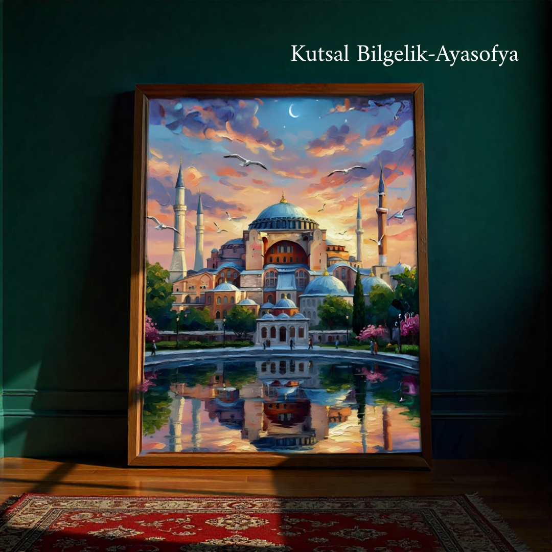 Renkistan™ İslami Eserler Numaralı Boyama Seti